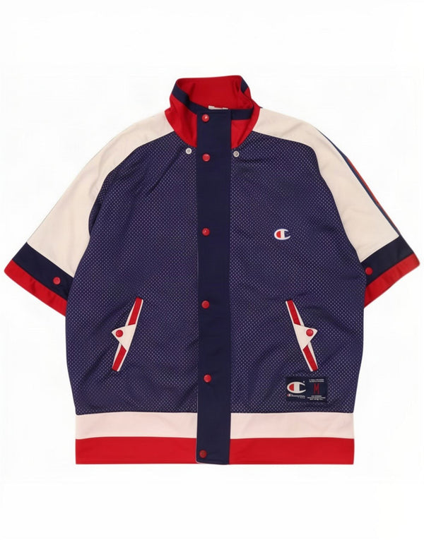 Champion Træningsdragt til mænd Topjakke Medium Navy Blue Colourblock
