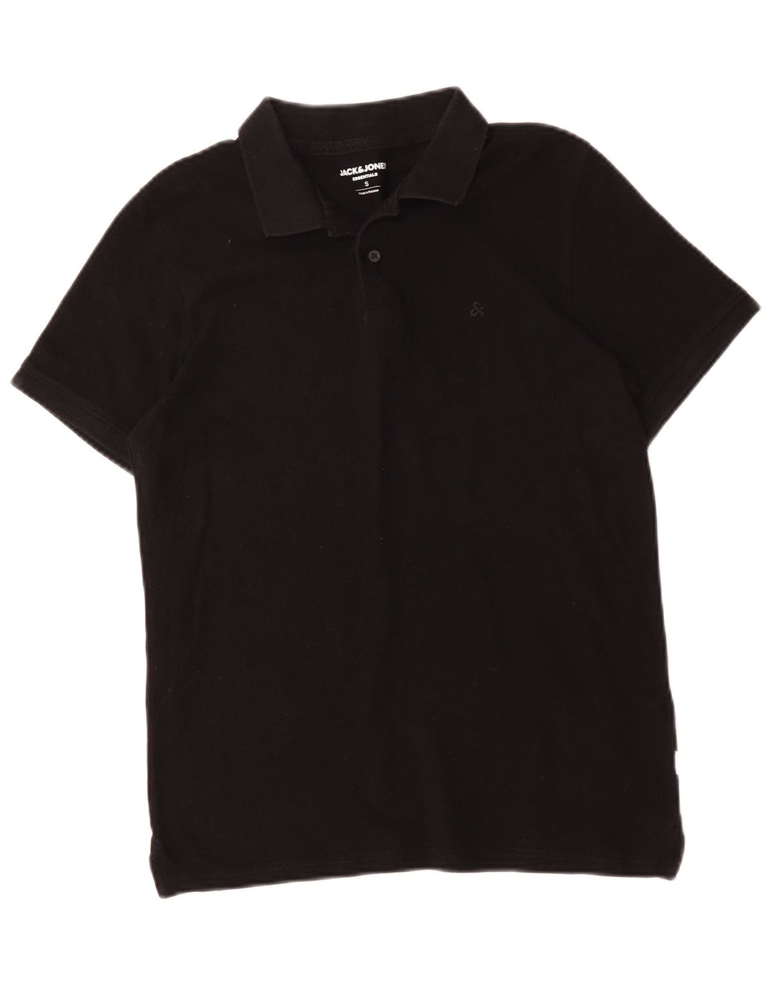 Jack & Jones herre poloskjorte lille sort bomuld