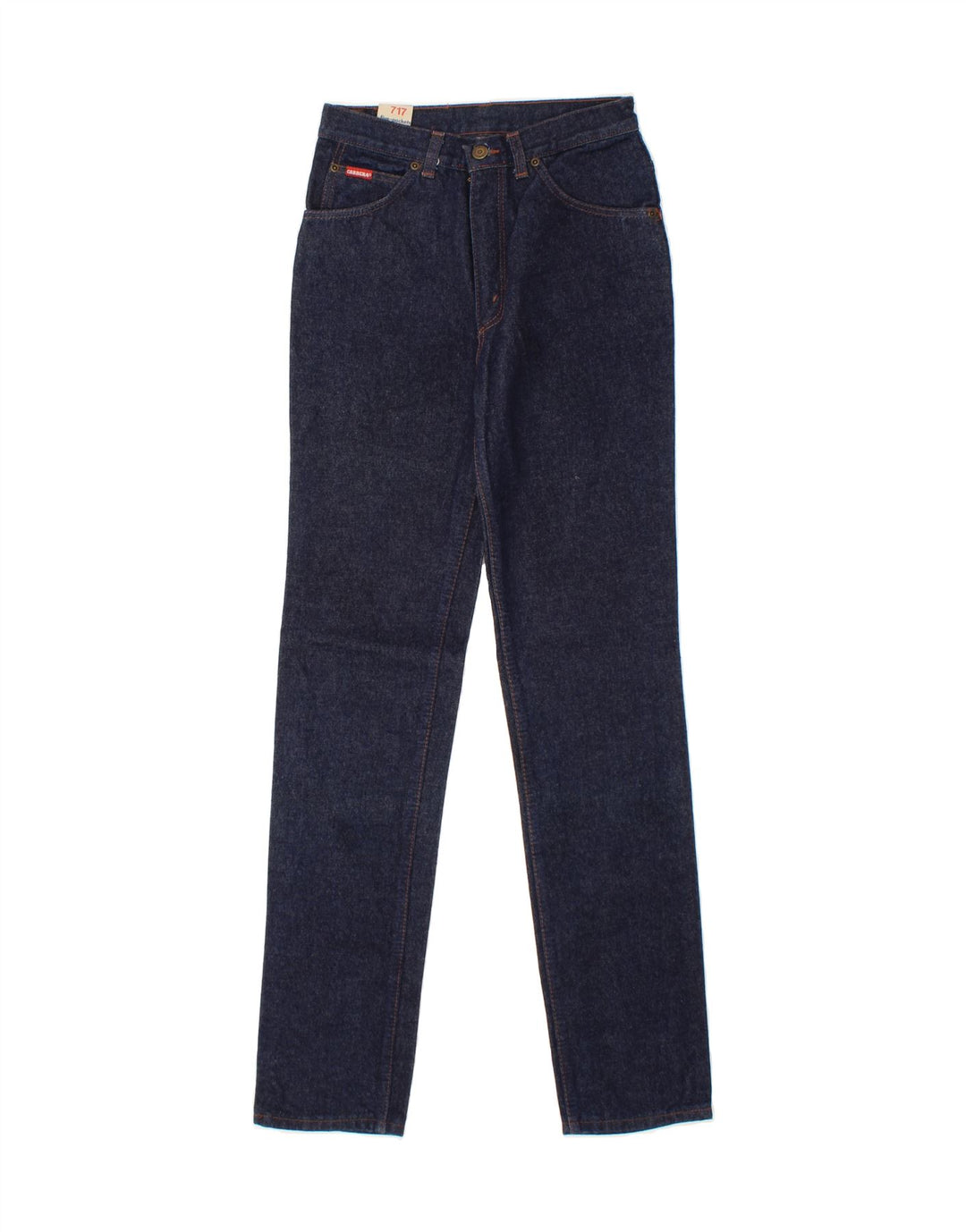 CARRERA Womens 717 Slim Jeans IT 44 Medium Navy Blue Cotton Vintage Carrera and Second-Hand Carrera from Messina Hembry 