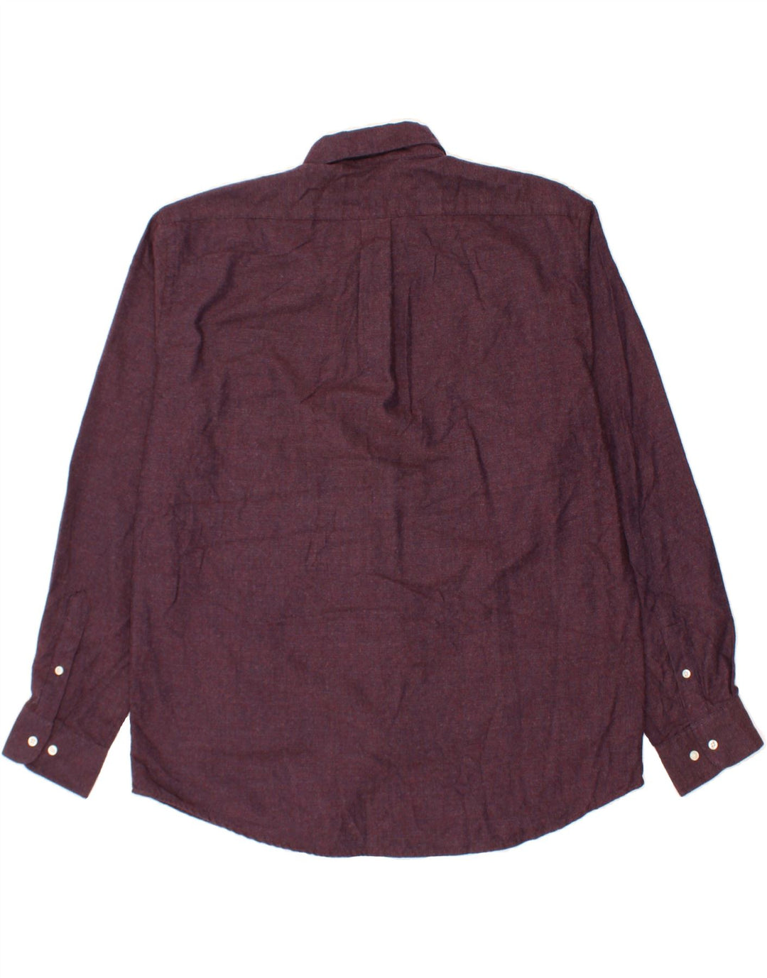DOCKERS Mens Shirt Size 16 16 1/2 Large Purple Polyester Vintage Dockers and Second-Hand Dockers from Messina Hembry 