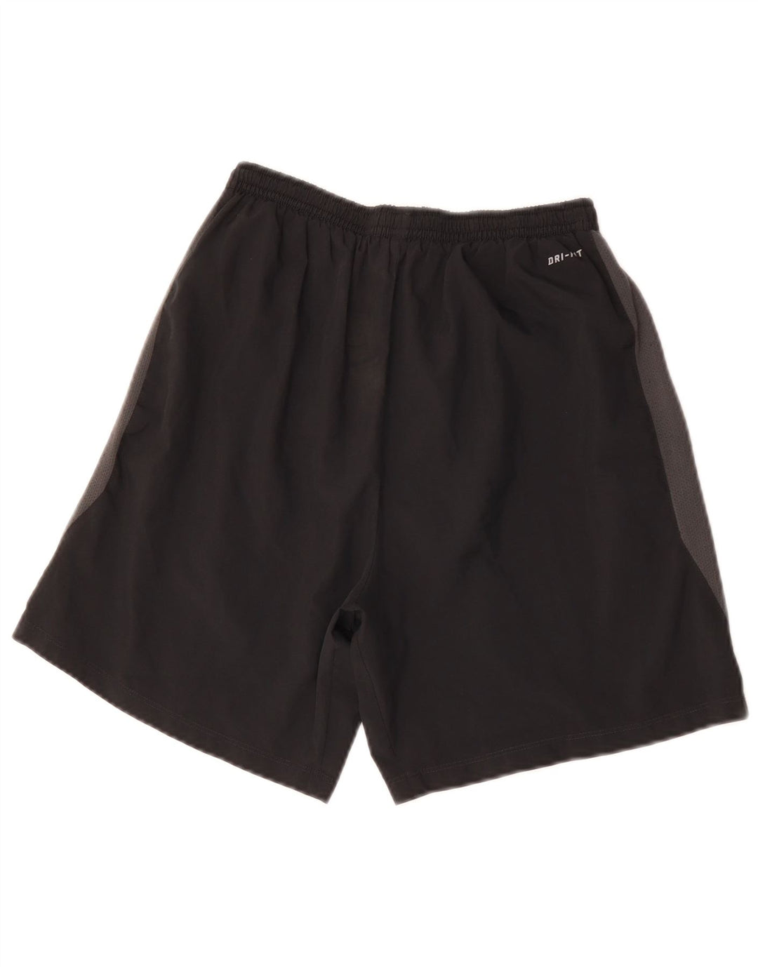 Nike Dri Fit sportsshorts til mænd Small Black Colourblock Polyester