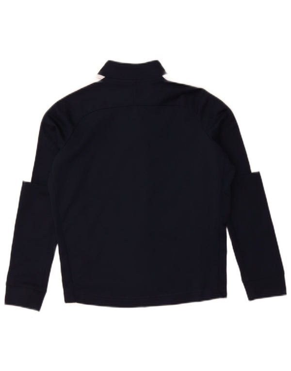 Nike drenge Dri Fit træningsdragt topjakke 8-9 år Lille marineblå