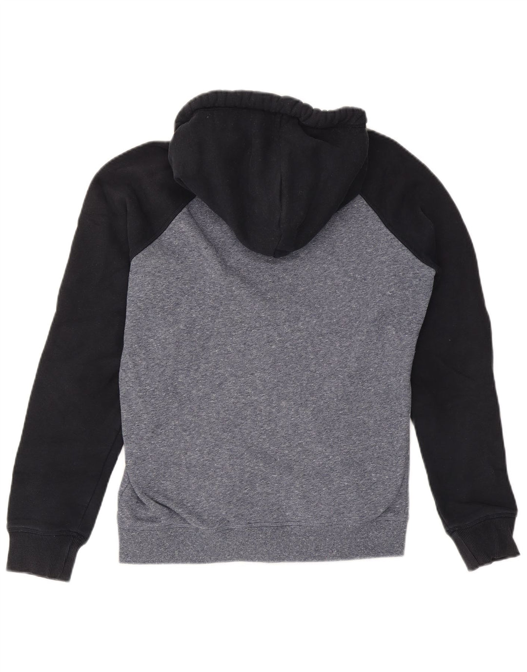 Superdry Hættetrøje med lynlås til mænd mellemgrå Colourblock Bomuld
