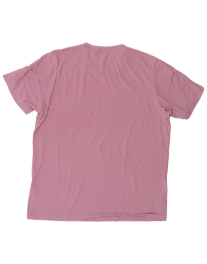 ADIDAS Grafisk T-shirt til mænd, mellemlilla