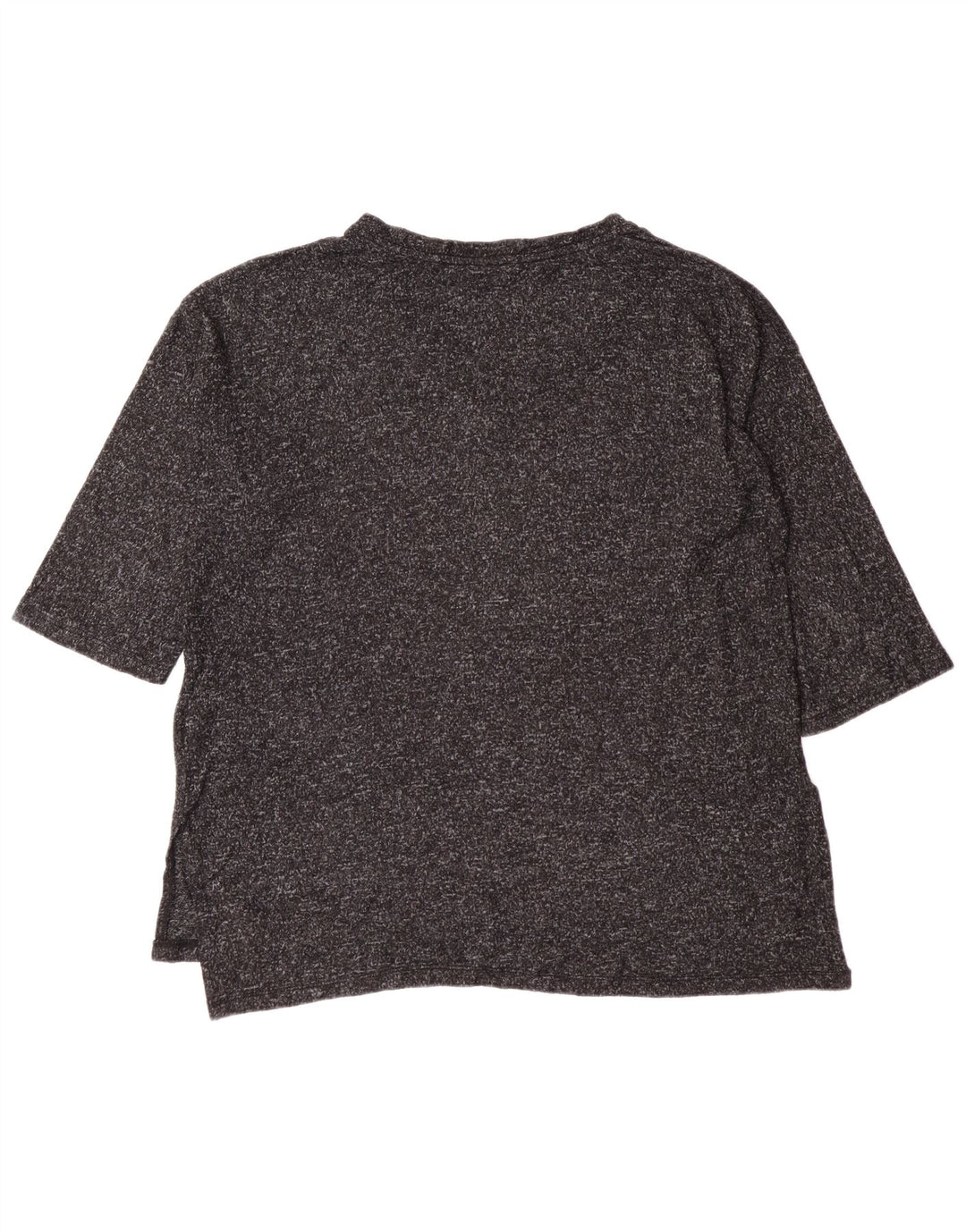 Oasis Dame T-Shirt Top UK 14 Medium Grey Flecked Viscose