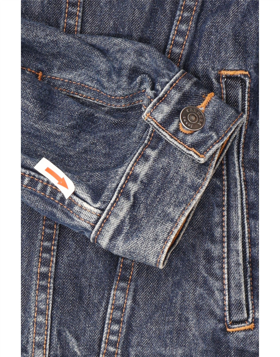 Carrera Herre denimjakke UK 42 XL Navy Blue Bomuld