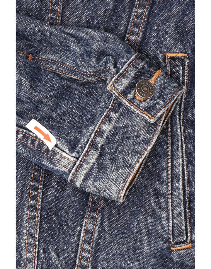 Carrera Herre denimjakke UK 42 XL Navy Blue Bomuld