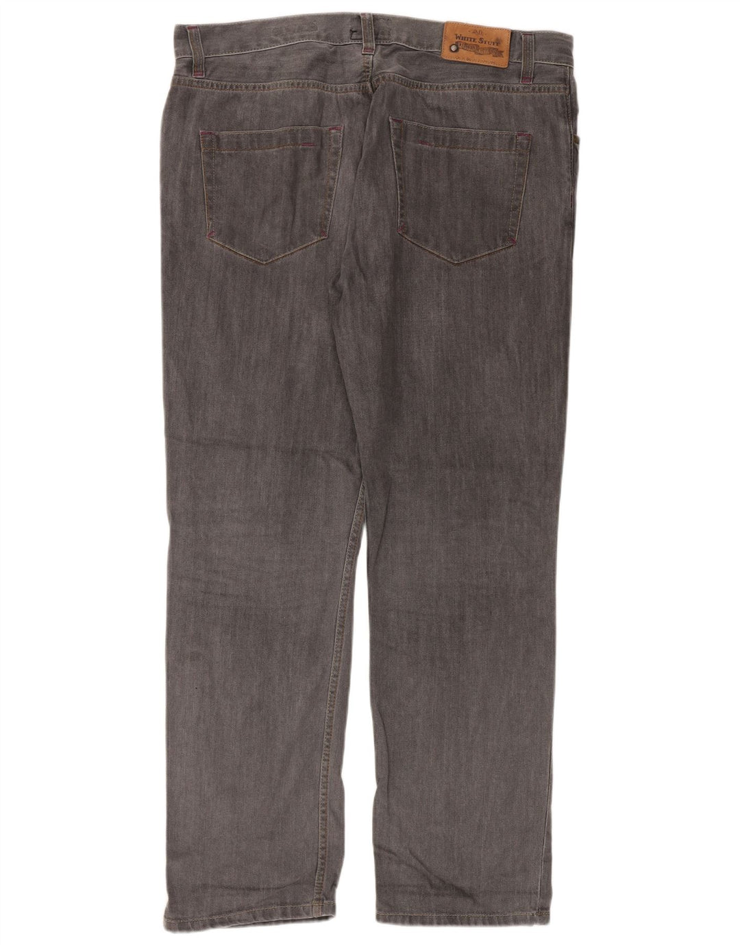 White Stuff Straight Jeans til mænd W38 L32 Grå Bomuld