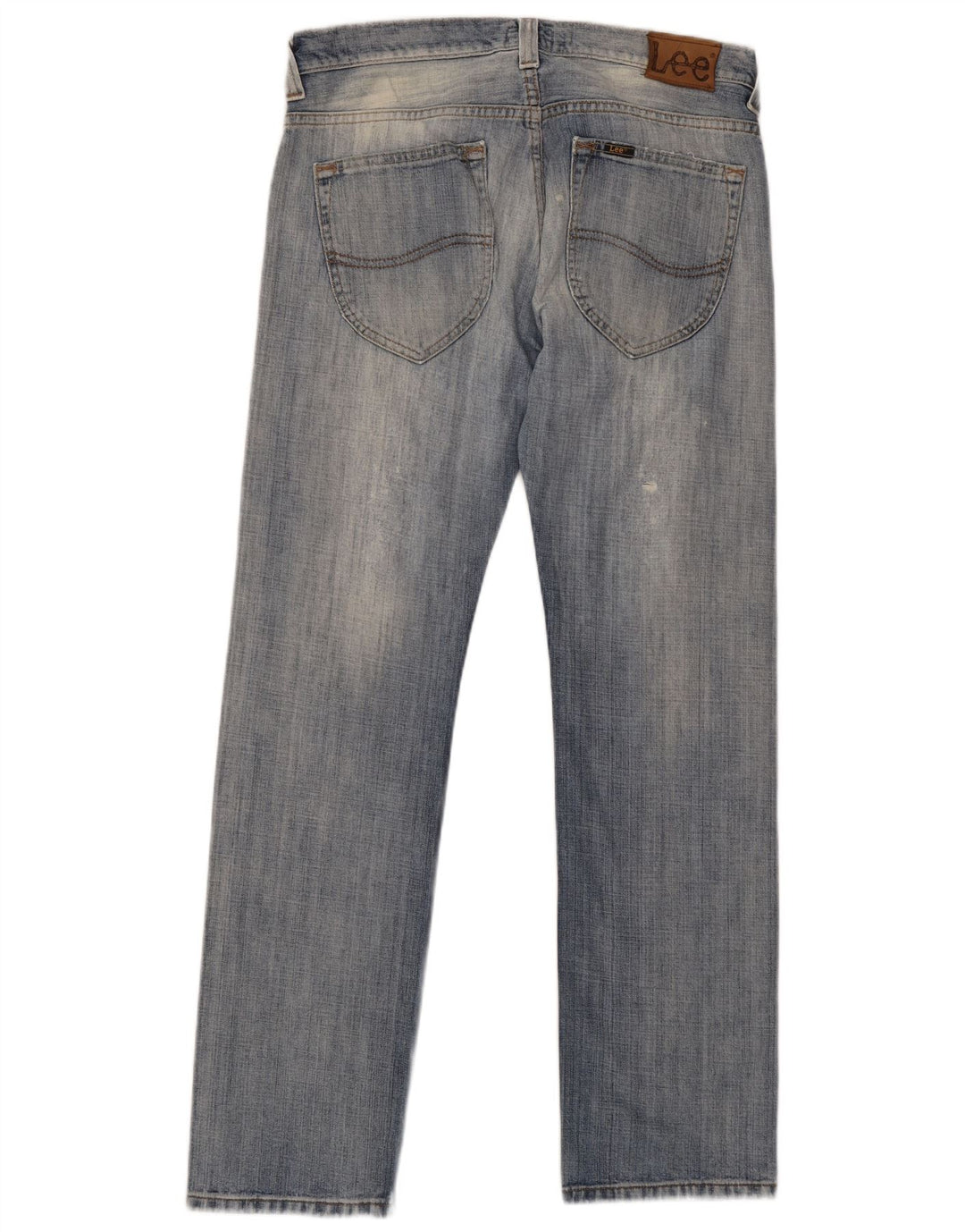 Lee Straight Jeans til mænd W34 L33 Blå
