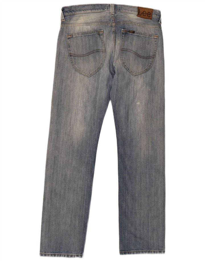 Lee Straight Jeans til mænd W34 L33 Blå