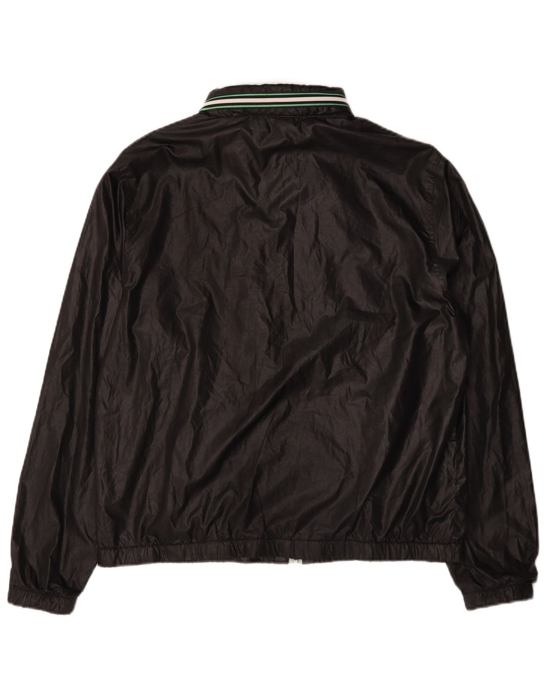 Converse Herre Windbreaker Jacket UK 42 XL Sort Polyester