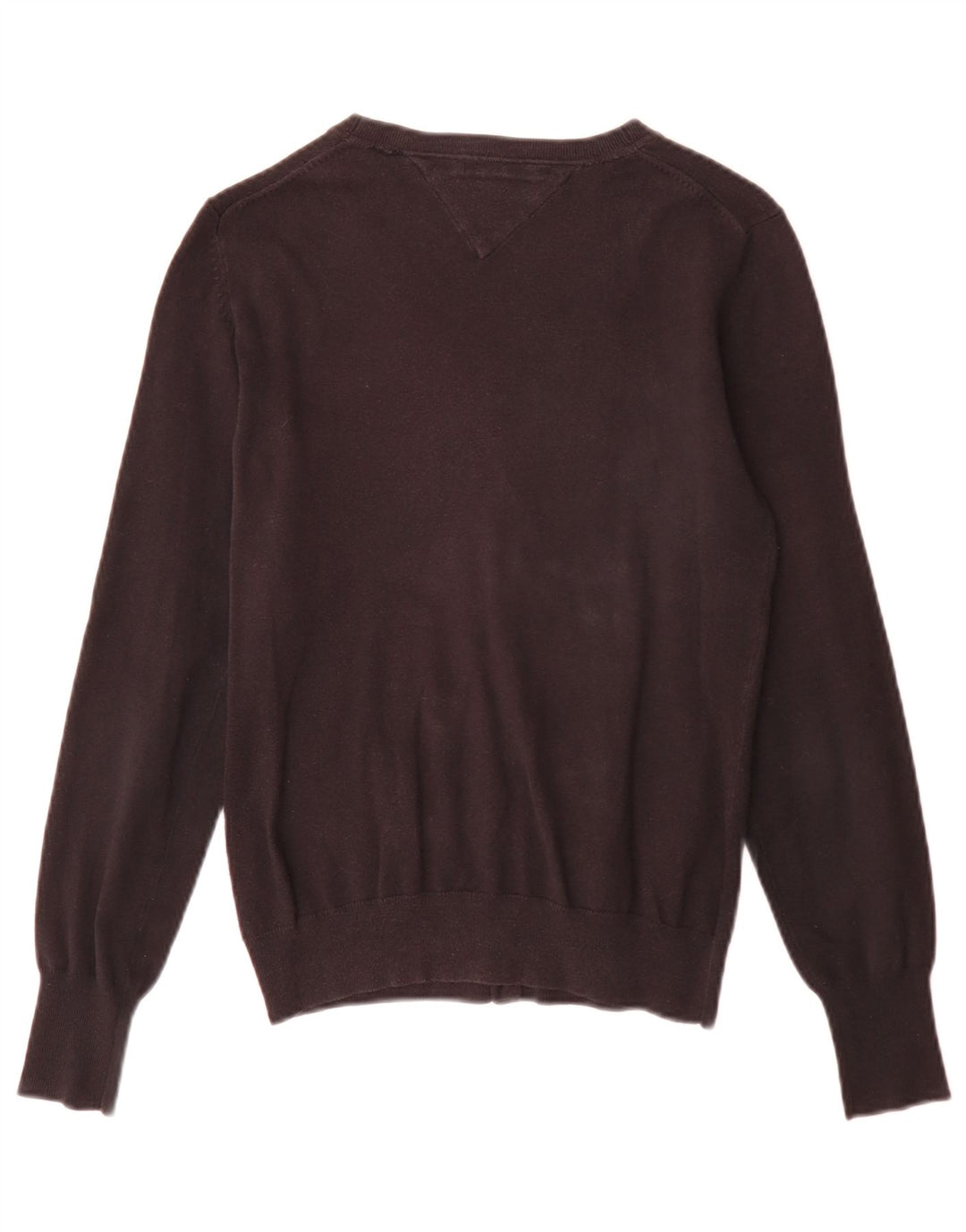 Tommy Hilfiger Dame Cardigan Sweater Medium Sort Bomuld Classic