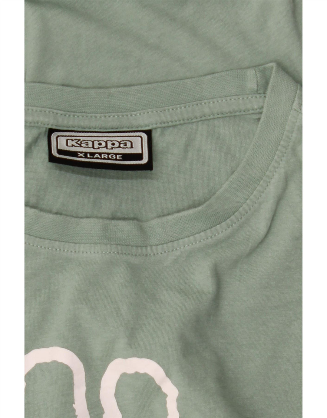 Kappa Herre Grafisk T-Shirt Top XL Grøn