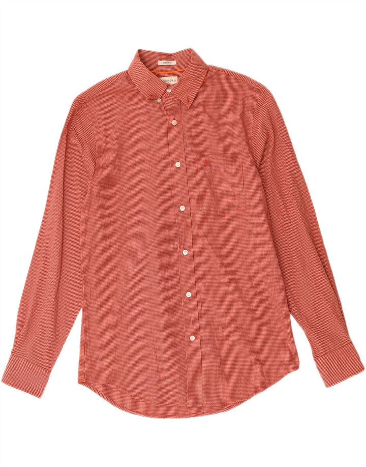 DOCKERS Mens Classic Fit Shirt Small Red Check Vintage Dockers and Second-Hand Dockers from Messina Hembry 