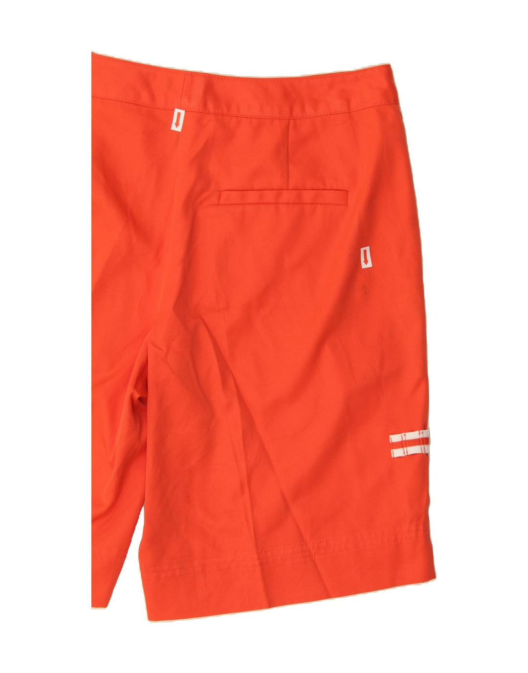 IZOD Womens Chino Shorts US 6 Medium W40  Orange Polyester Vintage Izod and Second-Hand Izod from Messina Hembry 
