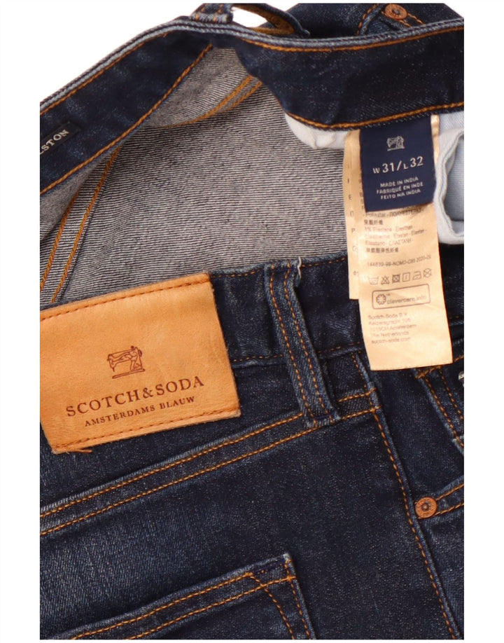 SCOTCH & SODA Herre Ralston Slim Jeans W31 L32 Marineblå Bomuld