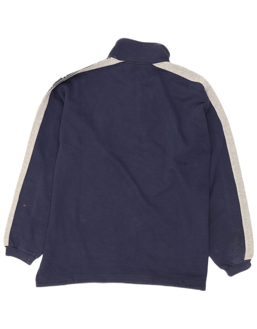 Champion Herre Grafisk Sweatshirt Jumper Medium Navy Blue Colourblock
