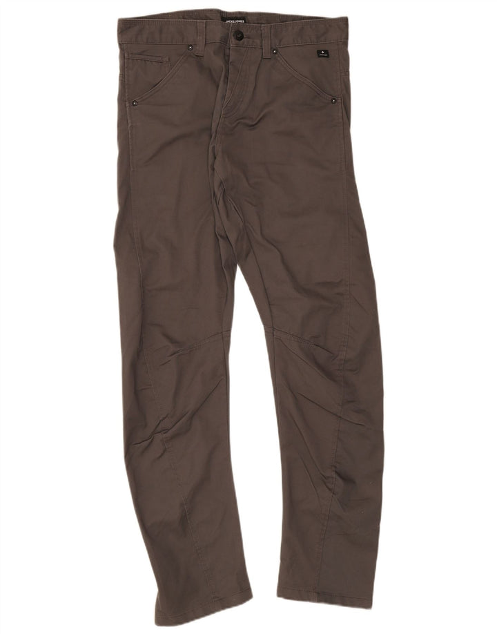 Jack & Jones Herre Banana Casual Bukser W32 L34 Grå Polyester