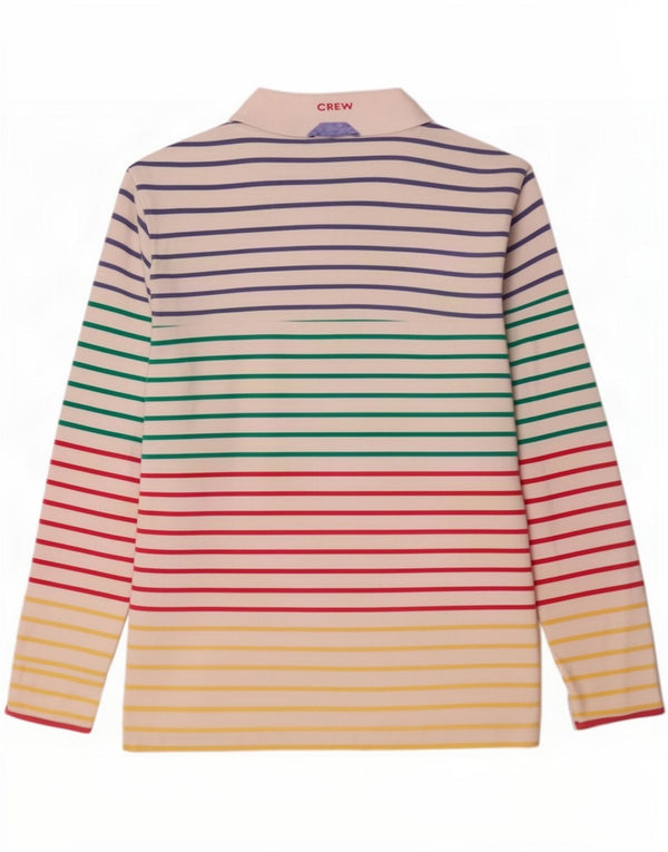 Besætningstøj Dame Sweatshirt Jumper UK 16 Stor Flerfarvet Stribet