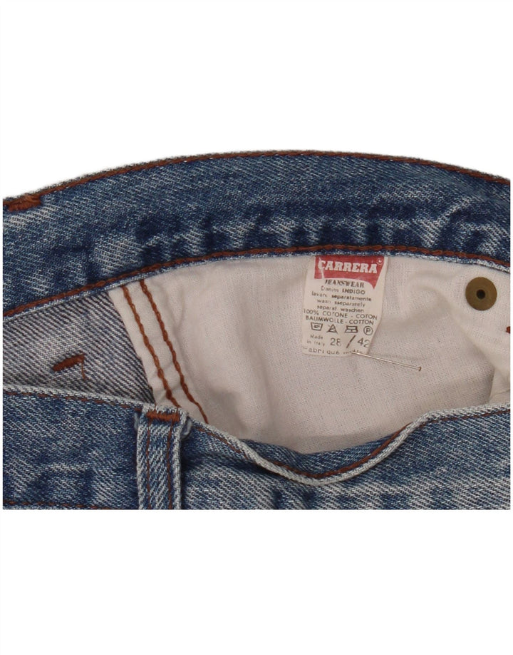 Carrera Dame Denim Nederdel IT 42 Medium W25 Blå Bomuld