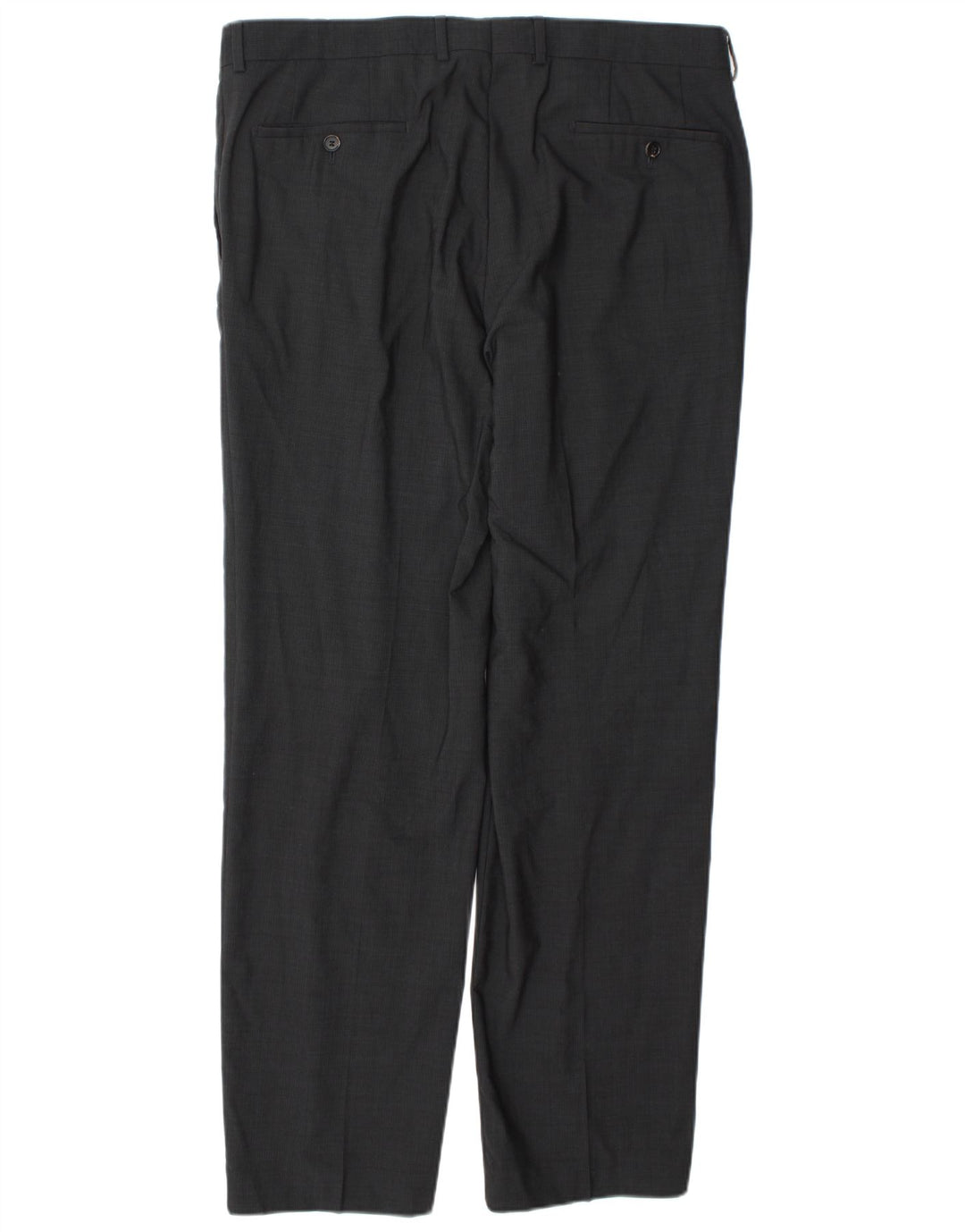 Hugo Boss Straight Suit Bukser til mænd W38 L34 Grå