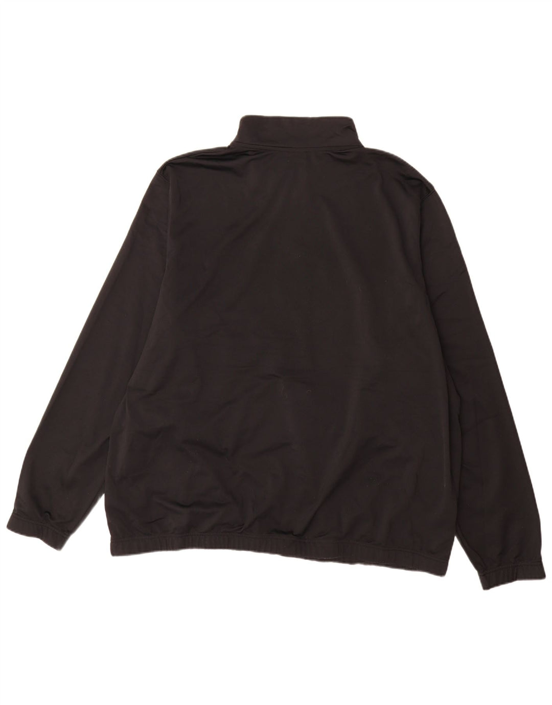 Nike Sweatshirt med lynlås til mænd 3XL sort polyester