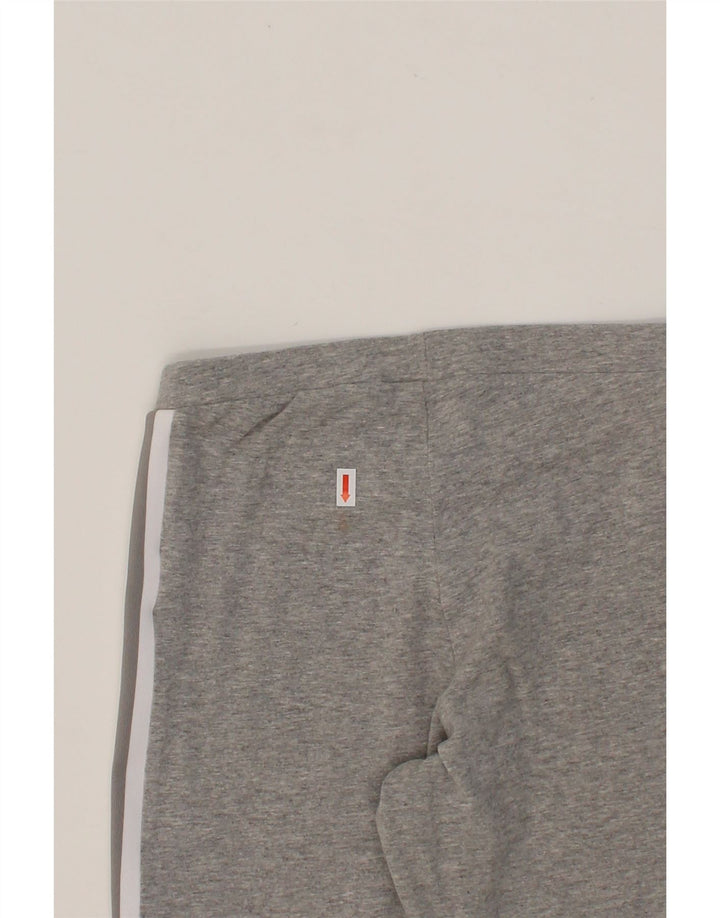 ADIDAS Womens Graphic Leggings UK 8 Small Grey Vintage Adidas and Second-Hand Adidas from Messina Hembry 