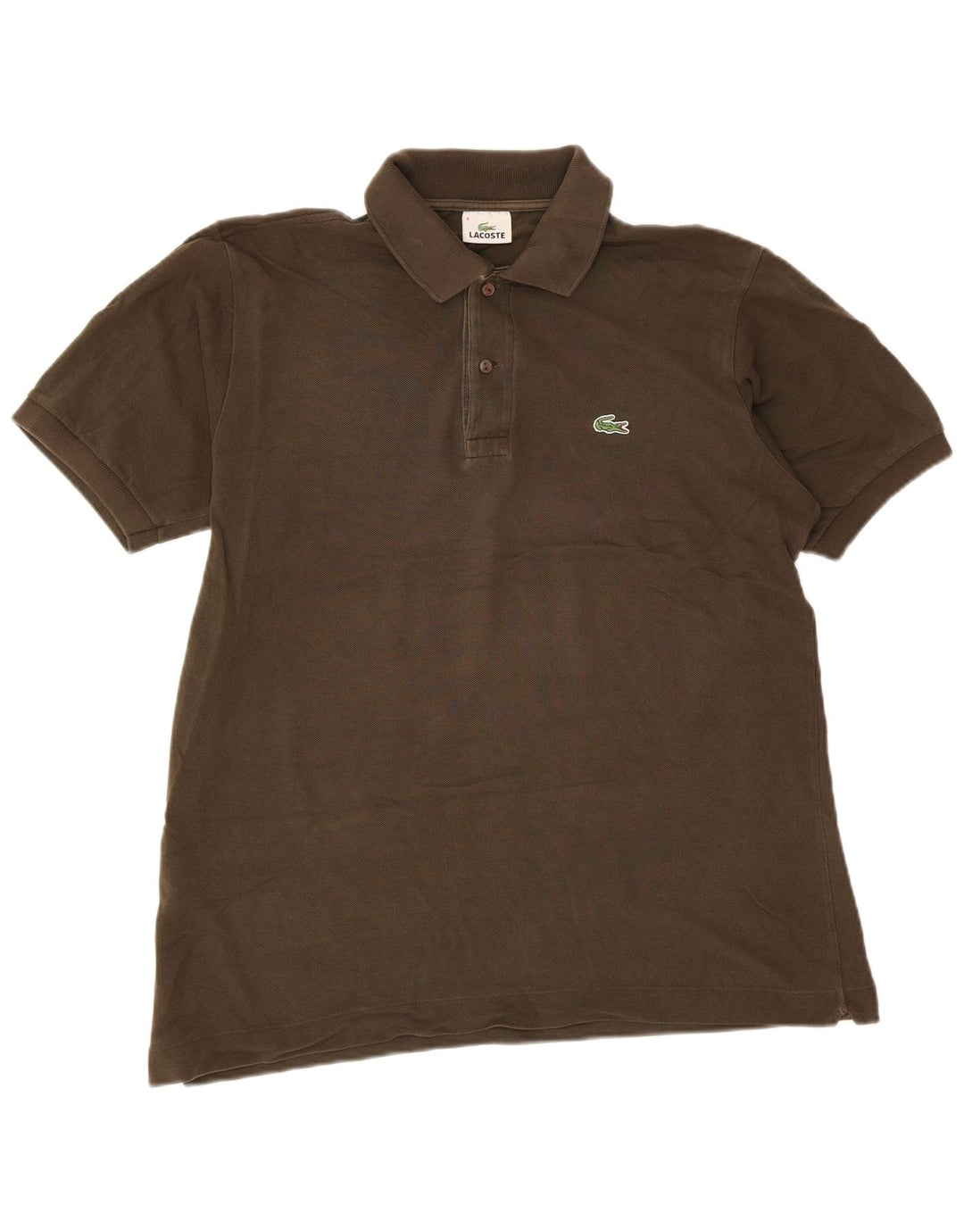 Lacoste herre poloskjorte str. 4 Medium Khaki Bomuld