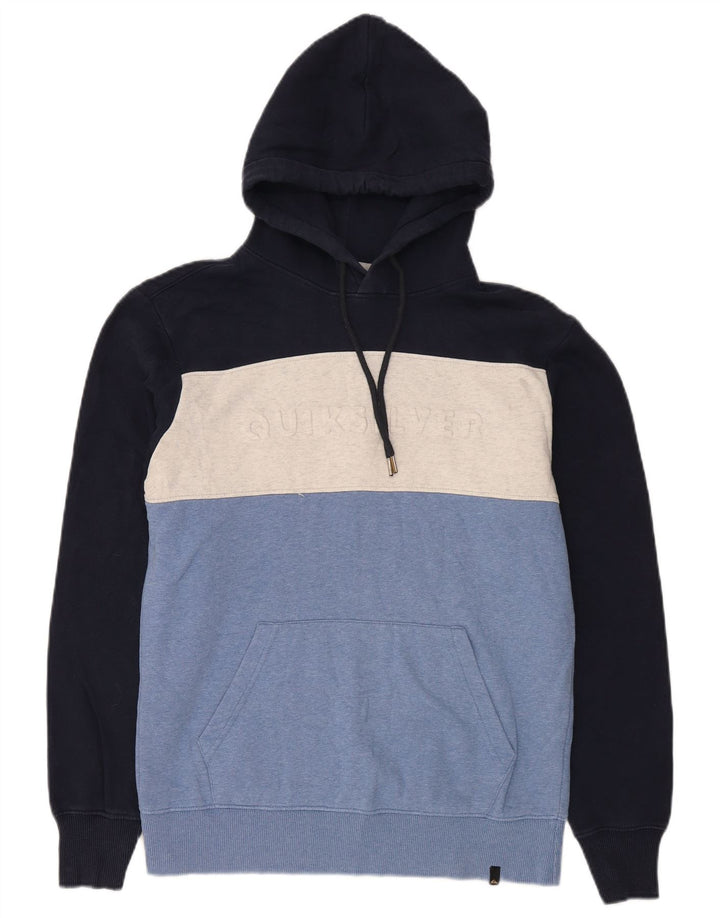 Quiksilver Herre grafisk hættetrøje Jumper Medium Flerfarvet Colourblock