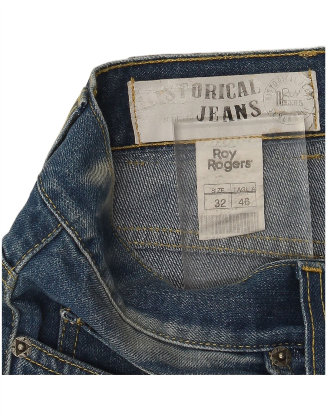 Roy Rogers Slim Jeans til mænd W32 L32 blå bomuld