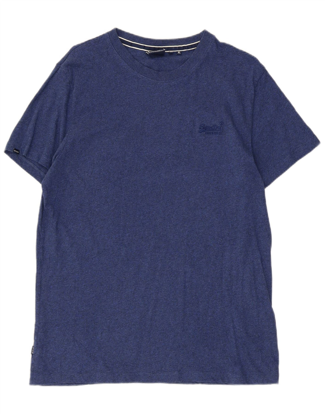 Superdry T-shirt top til mænd XL blå bomuld