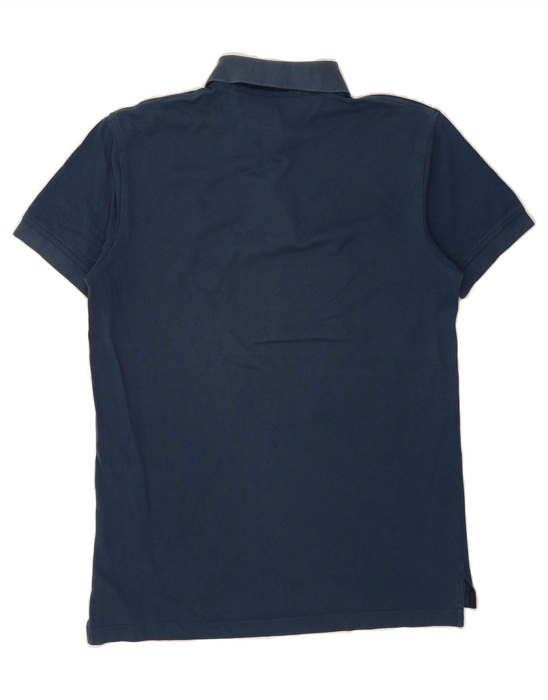 TOMMY HILFIGER Mens Polo Shirt Medium Navy Blue Cotton Vintage Tommy Hilfiger and Second-Hand Tommy Hilfiger from Messina Hembry 
