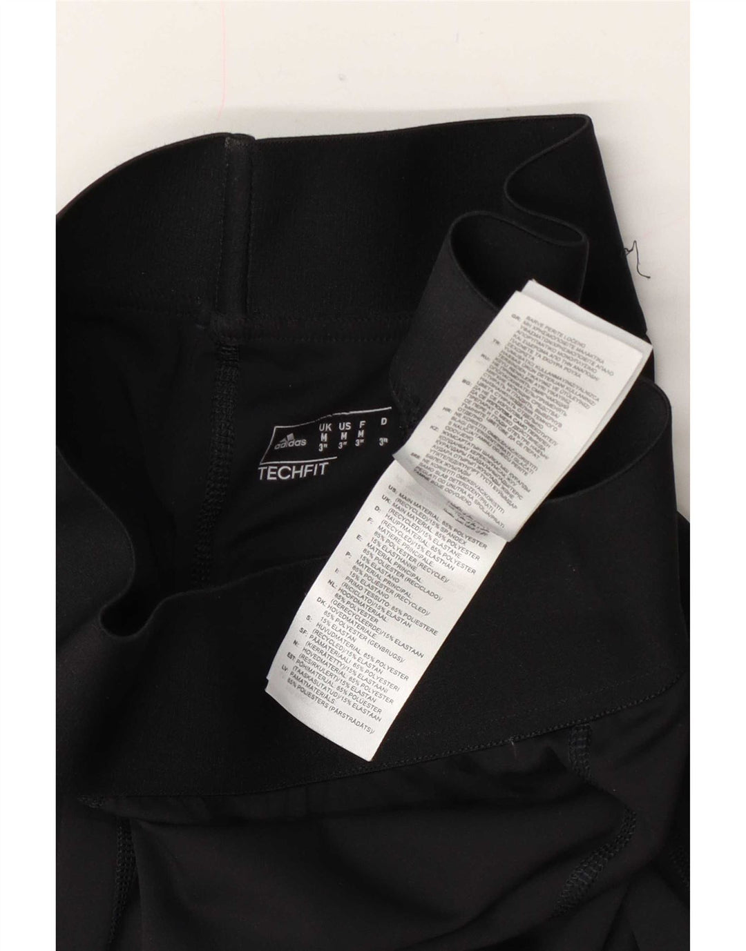 Adidas Graphic Sports Shorts til kvinder UK 12 Medium Black Polyester