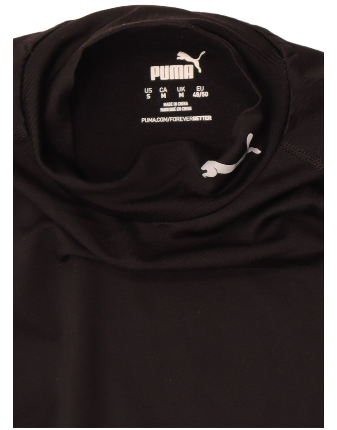 Puma Herre Top Langærmet Medium Sort