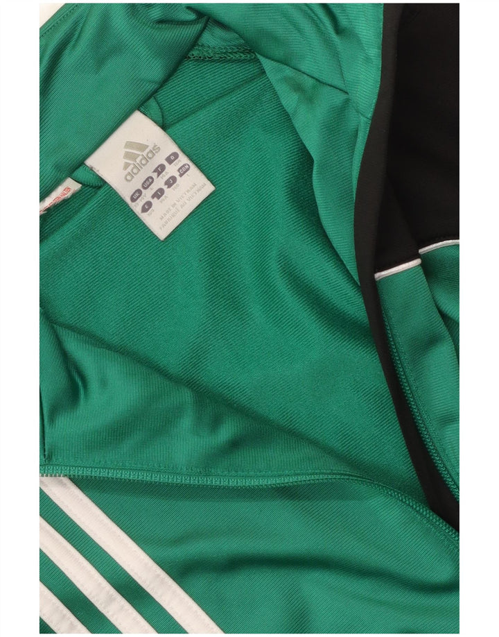 Adidas Træningsdragt Topjakke til drenge 13-14 år Grøn Colourblock