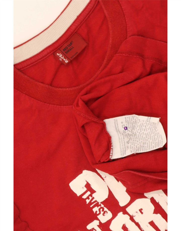 Levi's Herre grafisk T-shirt top lille rød bomuld