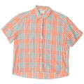 BENETTON Womens Short Sleeve Shirt UK 12 Medium Multicoloured Check
