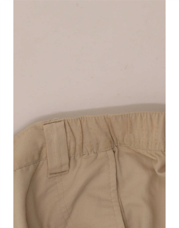 Moorhead Herre Straight Cargo Bukser W34 L34 Beige Polyamid