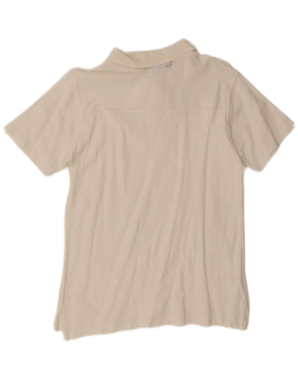 Moschino herre poloshirt Medium hvid bomuld