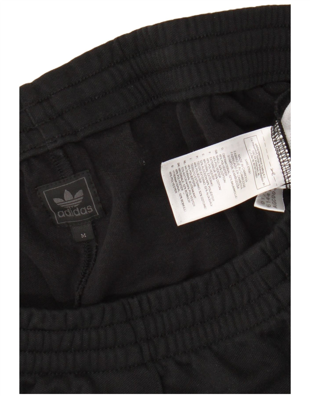 Adidas Dame træningsdragt Bukser UK 14 Medium Sort Bomuld