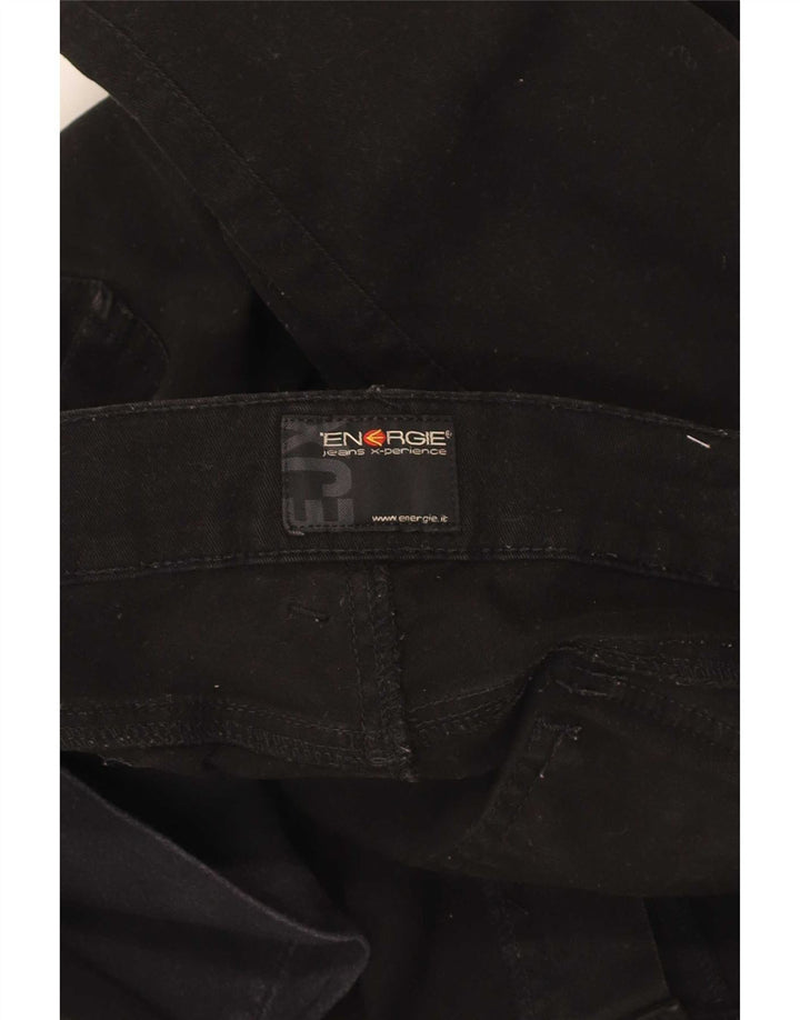 Energe Dame Bootcut Casual Bukser W33 L30 Sort Bomuld