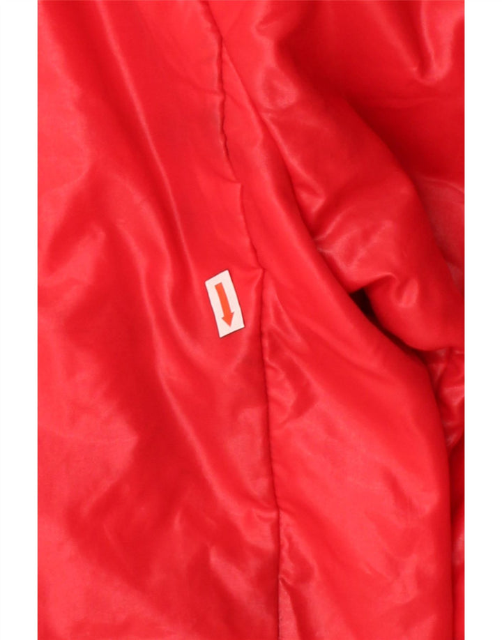 ANBA Mens Graphic Windbreaker Jacket UK 38 Medium Red