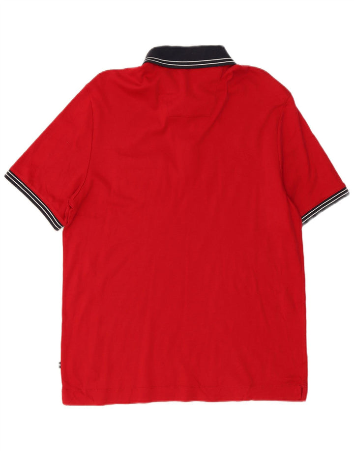 Nautica Polo Shirt til mænd Lille rød farveblok