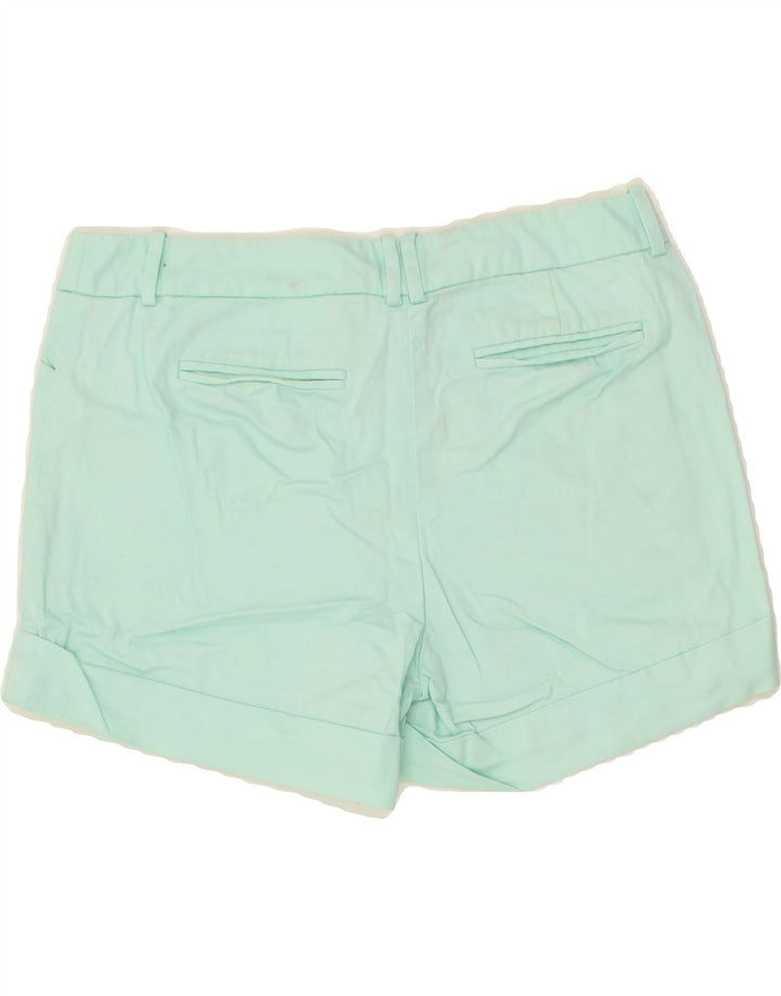 MOSSIMO Womens Stretch Casual Shorts US 6 Medium W30 Turquoise Cotton Vintage Mossimo and Second-Hand Mossimo from Messina Hembry 