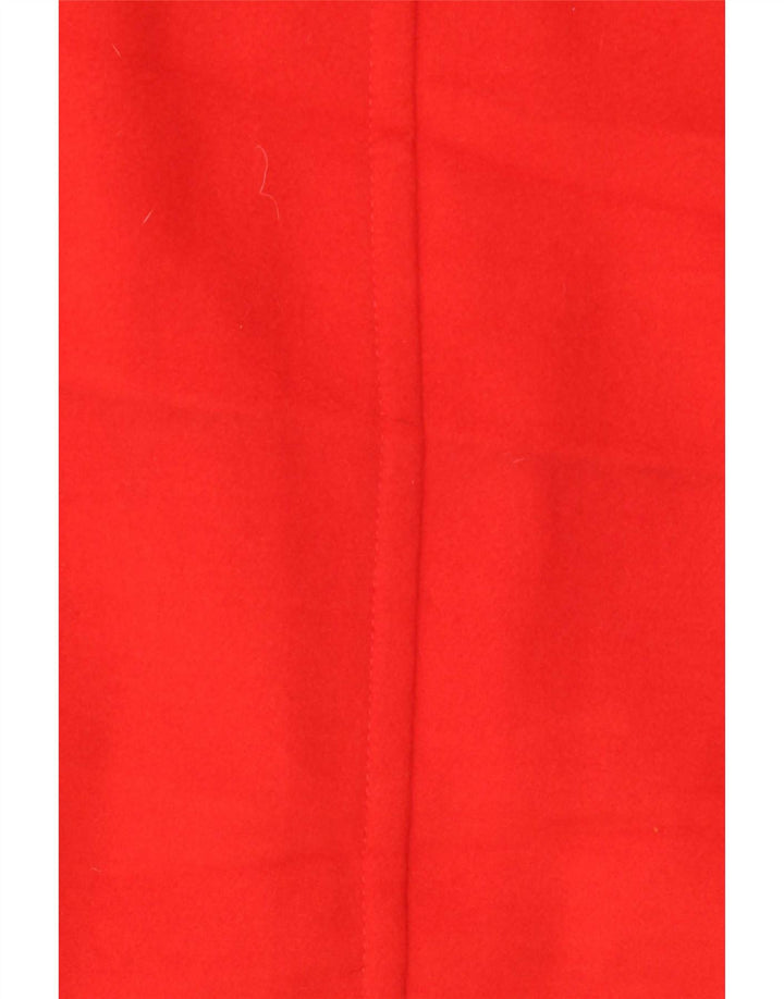 Marks & Spencer Dameoverfrakke UK 12 Medium Rød Polyester