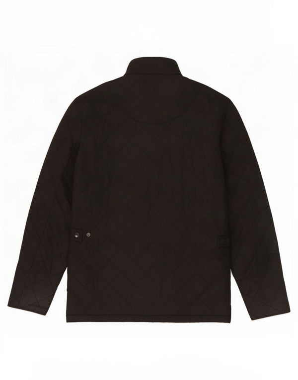 Barbour Herre quiltet jakke UK 38 Medium Sort Polyester