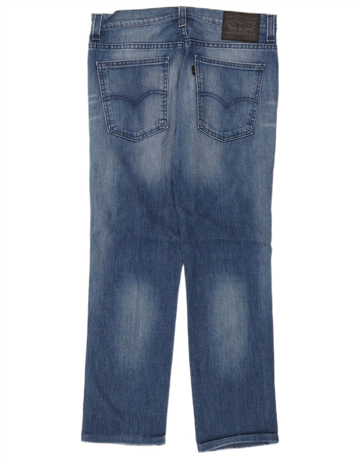 Levi's Slim Jeans til mænd W32 L28 blå bomuld