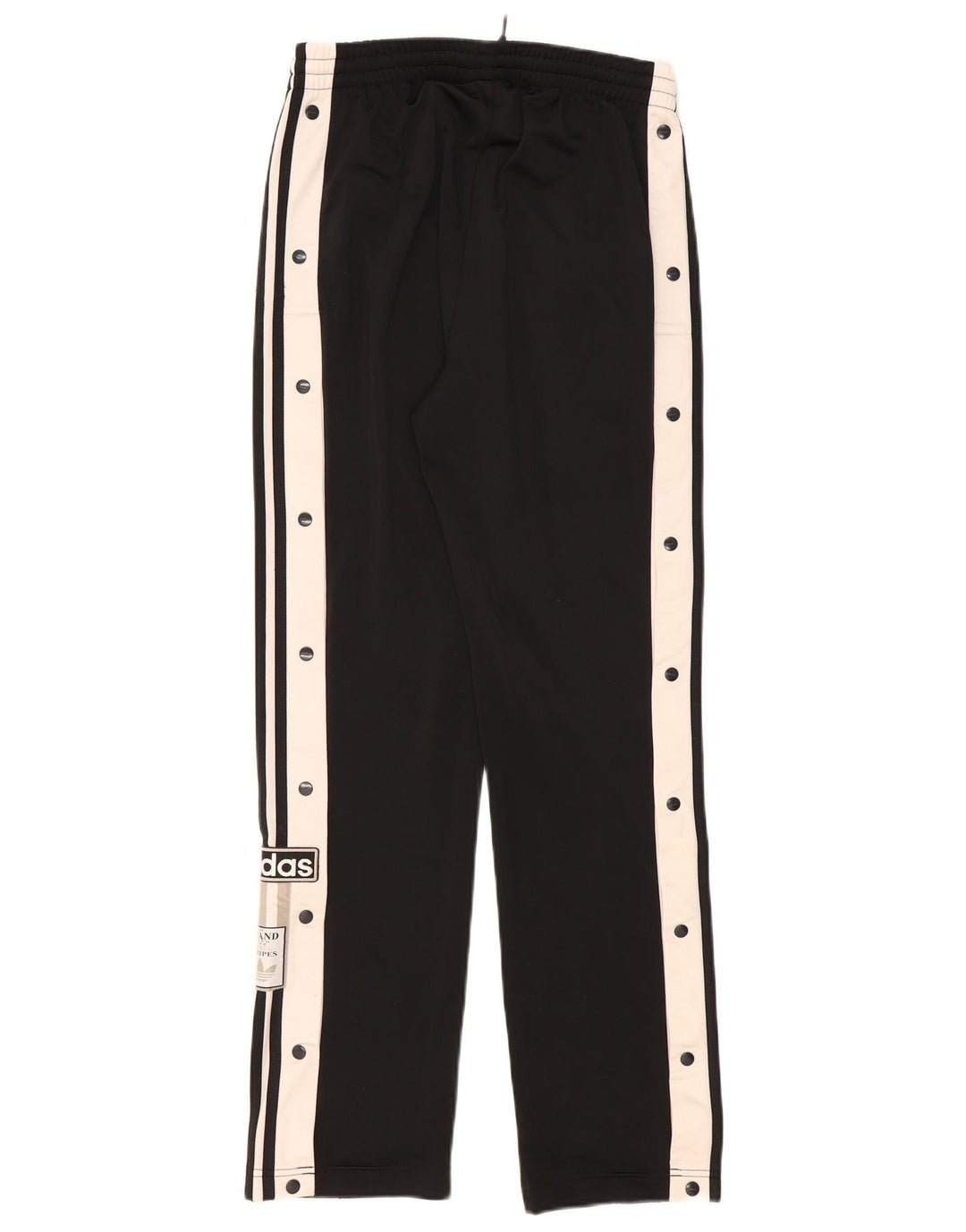 Adidas Graphic Tracksuit Bukser til mænd Small Black Colourblock Polyester