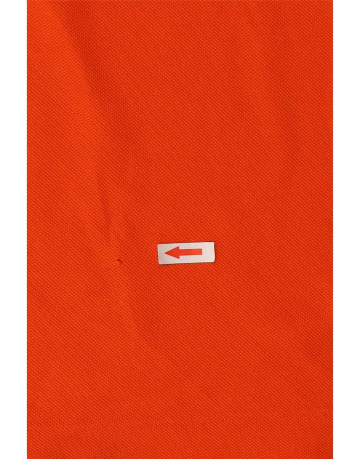 Lacoste herre poloskjorte str. 4 Medium Orange bomuld