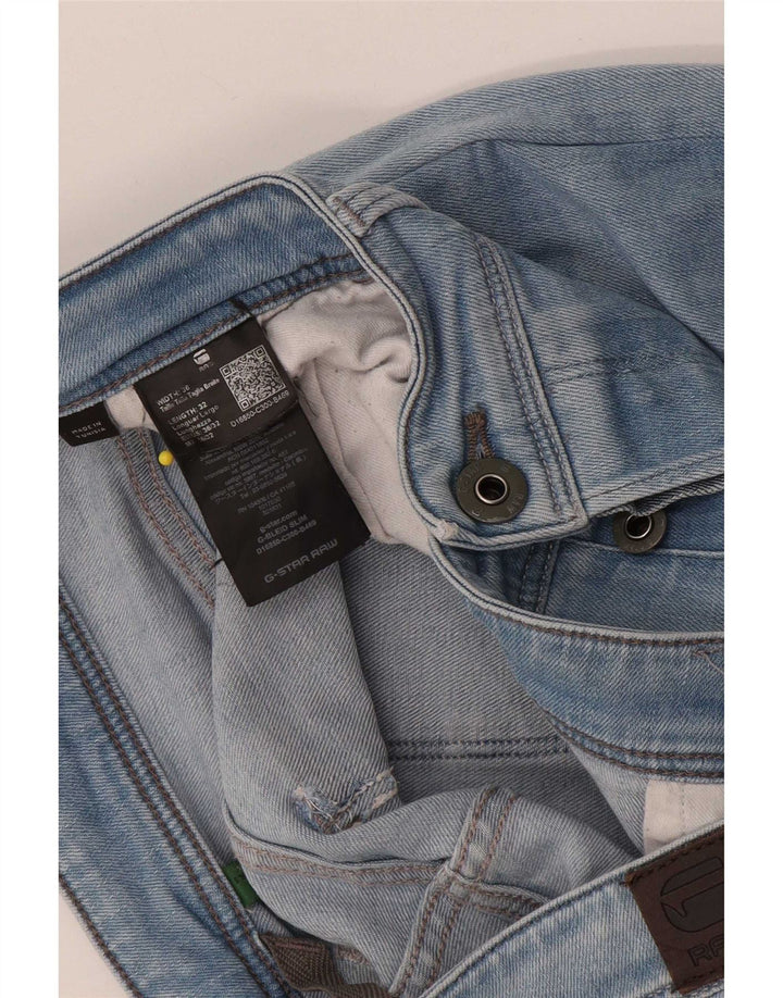 G-Star Herre Slim Jeans W36 L32 Blå Bomuld